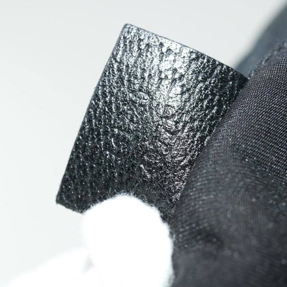 GUCCI GG Canvas Web Sherry Line Hand Bag Black Red Green Auth 51850 - Picture 12 of 16